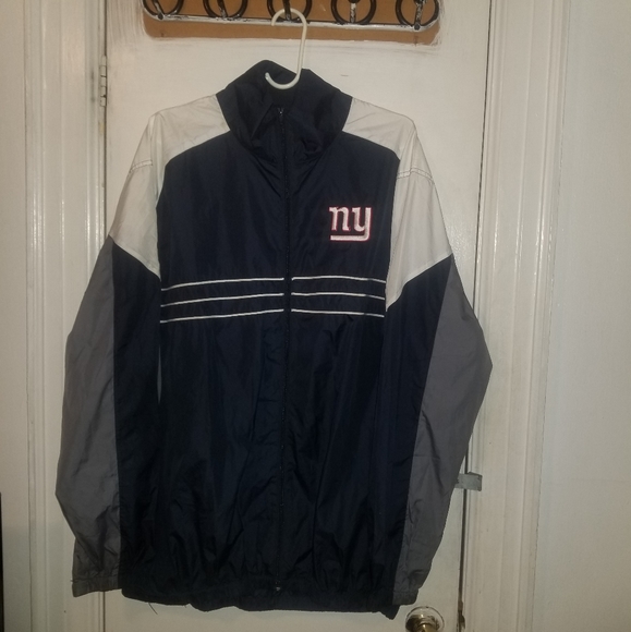 NFL Other - NFL New York Giants Windbreaker Full Zip Up Jacket